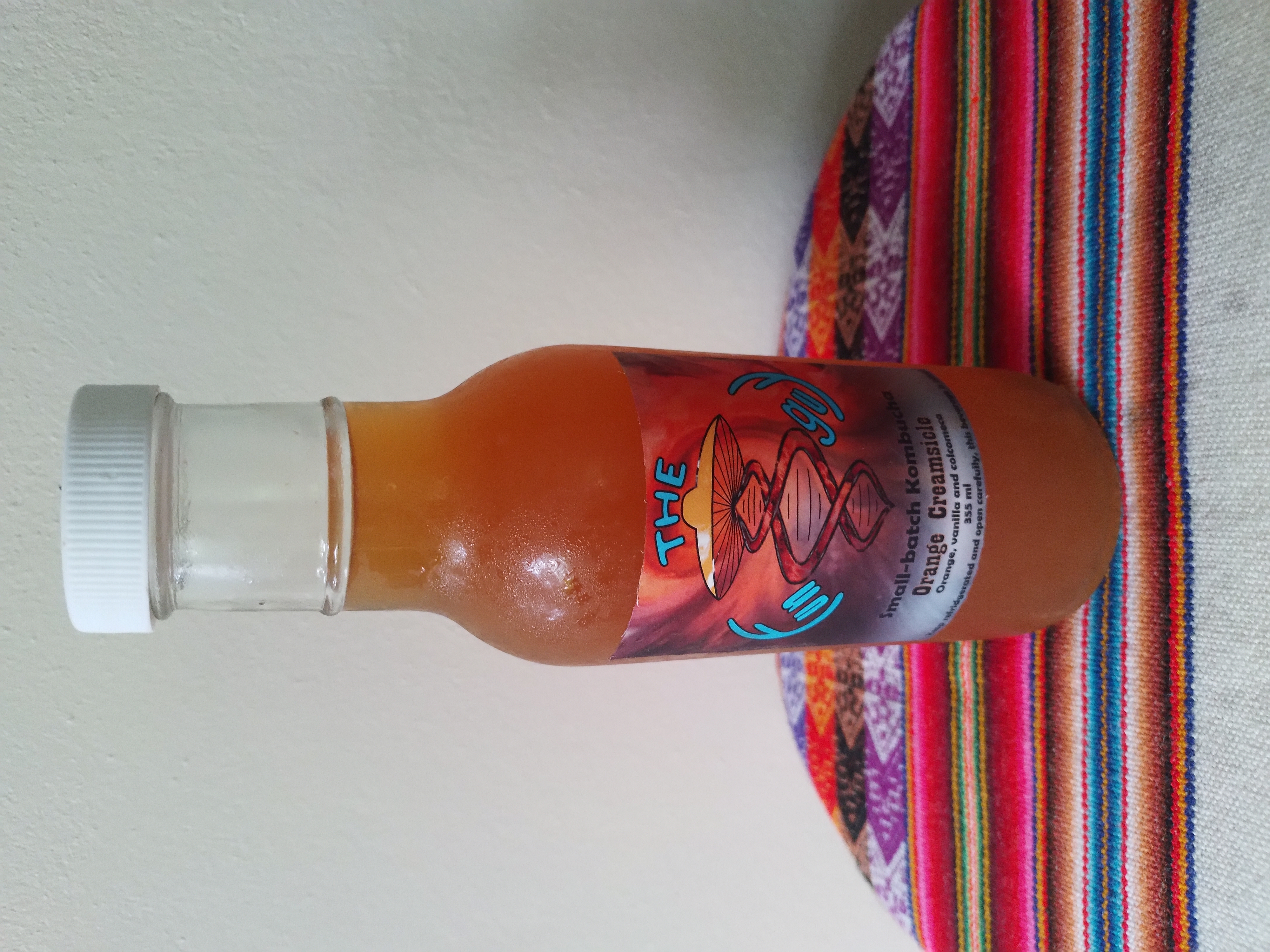 Orange Creamsicle Kombucha